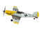 TOP RC TOP096B MINI BF-109 MODE 2 450MM WINGSPAN SCALE WARBIRD READY TO FLY WITH BATTERY AND TRANSMITTER 6-AXIS GYRO ONE-KEY AEROBATICS DURABLE EPP REMOTE CONTROL PLANE