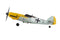 TOP RC TOP096B MINI BF-109 MODE 2 450MM WINGSPAN SCALE WARBIRD READY TO FLY WITH BATTERY AND TRANSMITTER 6-AXIS GYRO ONE-KEY AEROBATICS DURABLE EPP REMOTE CONTROL PLANE