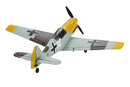 TOP RC TOP096B MINI BF-109 MODE 2 450MM WINGSPAN SCALE WARBIRD READY TO FLY WITH BATTERY AND TRANSMITTER 6-AXIS GYRO ONE-KEY AEROBATICS DURABLE EPP REMOTE CONTROL PLANE