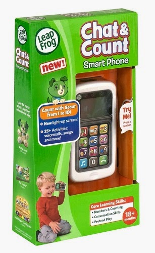 LEAP FROG CHAT & COUNT SMART PHONE GREEN