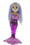 COTTON CANDY 45CM CINDY PURPLE AND BLONDE HAIR MERMAID