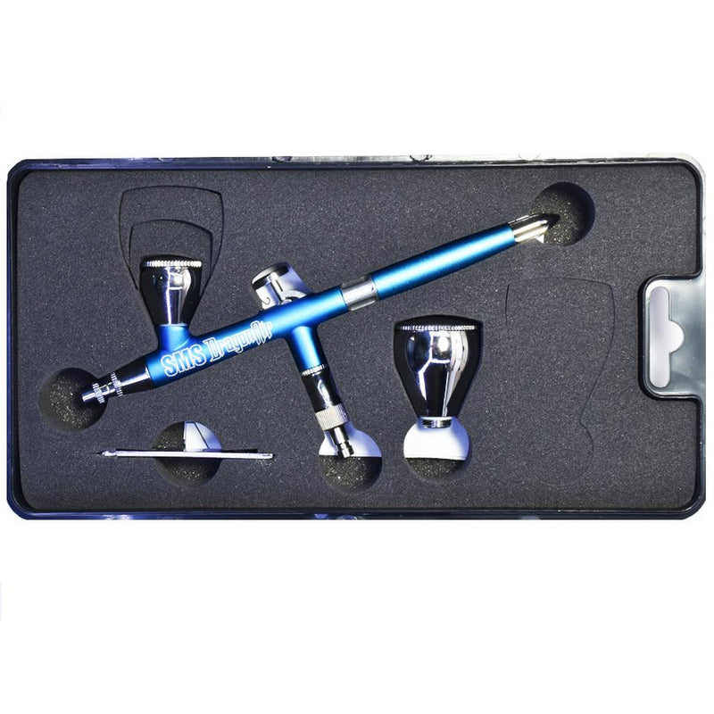 SMS DRAGON AIR DA01 DUAL ACTION AIRBRUSH 0.2 NEEDLE BLUE