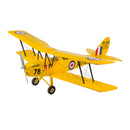 DANCING WINGS SCG39 TIGER MOTH 0.8M BALSA ARF WITH MOTOR. SERVOS AND RX 444 (2 IN1 15A ESC AND DSMX/2 RX)