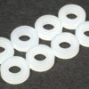 DU-BRO 635 NO4 NYLON FLAT WASHER 8PC PER PACK