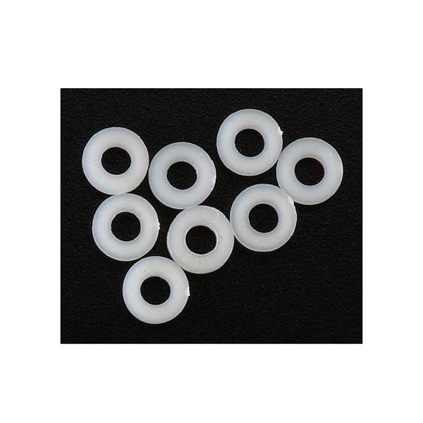 DU-BRO 636 No 6 NYLON FLAT WASHER 8 PC PER PACK