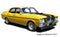 DDA COLLECTIBLES SERIES 24815-1 XY GTHO PHASE III FORD YELLOW 1/24 SCALE DIECAST METAL MODEL