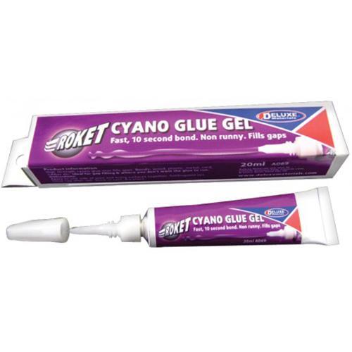 DELUXE MATERIALS AD69 ROKET CYANO GLUE GEL