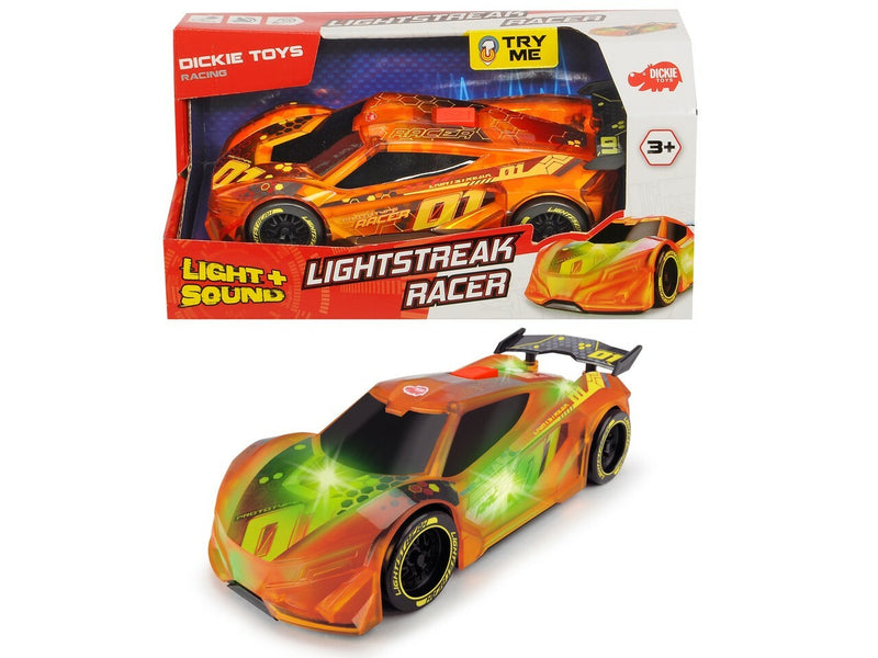 DICKIE TOYS  DK29424 LIGHTSTREAK RACER LIGHT & SOUND CAR