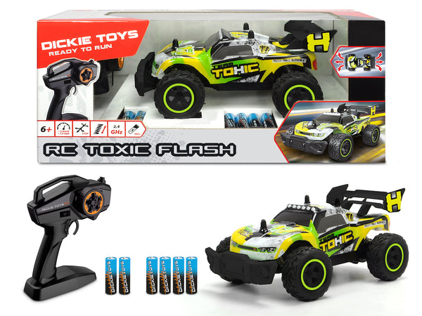 DICKIE TOYS DK57809 REMOTE CONTROL TOXIC FLASH BATTERY OPERATED CAR