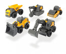 DICKIE TOYS DK60991 VOLVO CONSTRUCTION 5 PACK