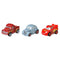 DISNEY PIXAR CARS METAL MINI RACERS 3 PACK WITH NEW RELEASE 2021 HOT ROD SMOKEY