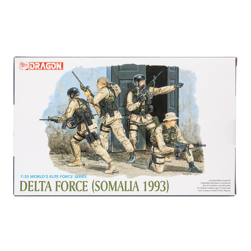 DRAGON 3022 1/35 DELTA FORCE SOMALLA 1993 PLASTIC MODEL KIT