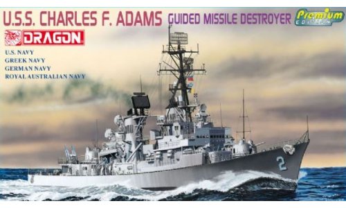 DRAGON 7059 1:700 U.S.S. CHARLES F. ADAMS