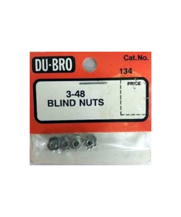 DU-BRO 134 BLIND NUTS 3-48