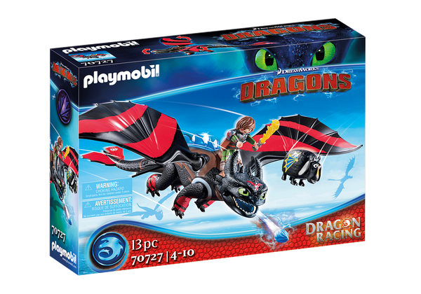 PLAYMOBIL 70727 DREAMWORKS DRAGON RACING - HICCUP AND TOOTHLESS