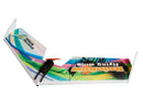 DANCING WINGS E05 RAINBOW FLYING WING V2 800MM WITH MOTOR AND 10A ESC AND 5G SERVOS