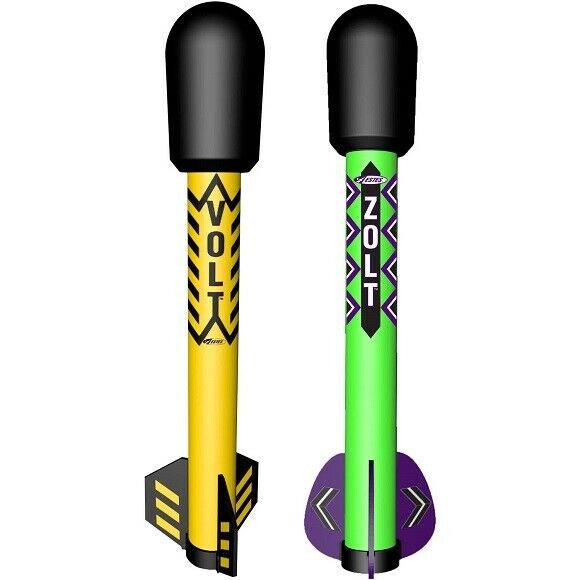 ESTES 1913 AIR ROCKET ZOLT & VOLT 2 PACK