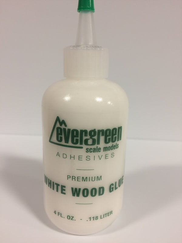 EVERGREEN EG83-5 WHITE WOOD GLUE 4 OUNCE / 0.118L