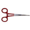 EXCEL 55532 5.5IN CURVED NOSE HEMOSTAT CURVED NOSED STAINLESS STEEL SOFT GRIP SCISSORS