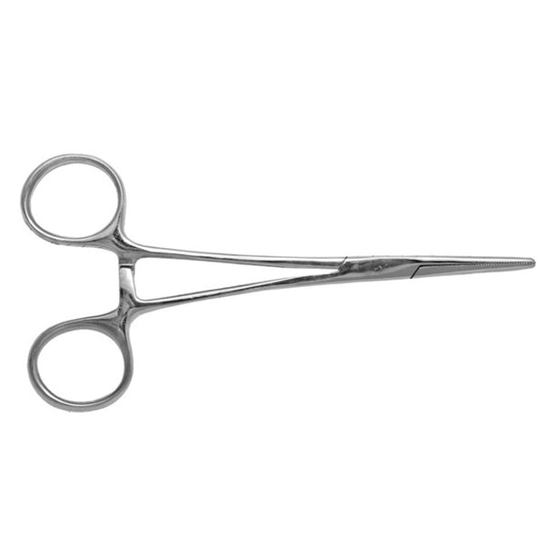 EXCEL 55540 5 INCH STRAIGHT NOSE HEMOSTAT STAINLESS STEEL