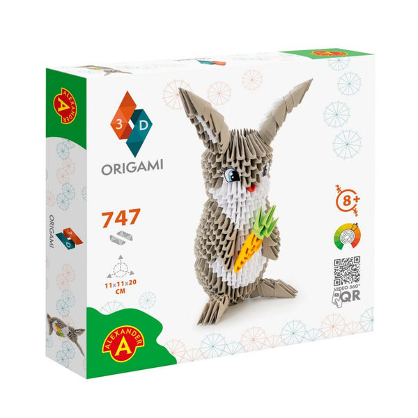 ALEXANDER TOYS 2557 3D ORIGAMI RABBIT 747 PC