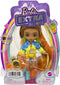 BARBIE EXTRA MINIS DOLL WITH TIE DYE OUTFIT WITH ORANGE HAIR
