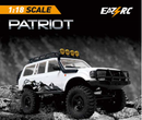 EAZYRC EZY001RTR PATRIOT 4X4 ROCK CRAWLER WITH WORKING LIGHTS RTR 1/18 SCALE