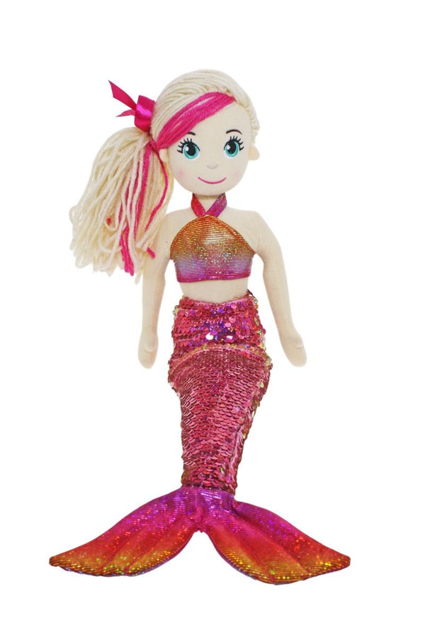 COTTON CANDY 45CM ELIZABETH PINK MERMAID