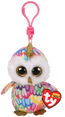 TY BEANIE BOOS ENCHANTED OWL WITH HORN CLIP