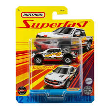 MATCHBOX SUPERFAST GNY12 2010 FORD F-150 SVT RAPTOR 50TH ANNIVERSARY COLLECTORS EDITION No12