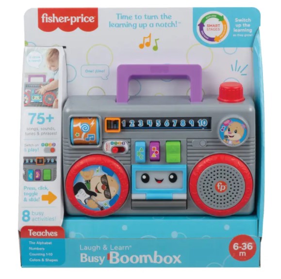 FISHER-PRICE  LAUGH AND LEARN BUSY BOOMBOX