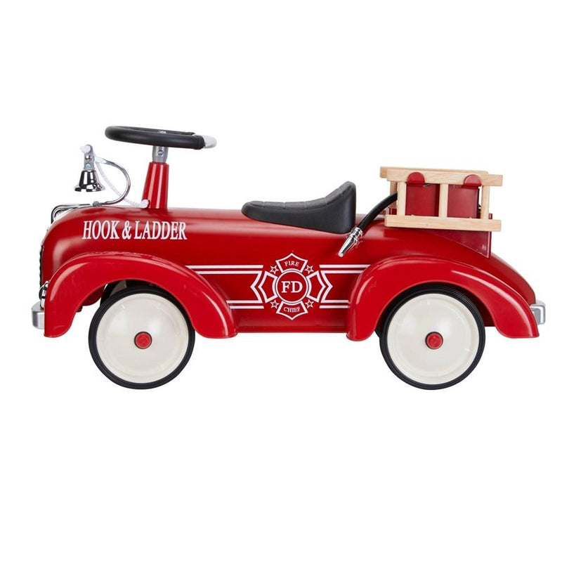 JOHNCO SPEEDSTER FIRE ENGINE METAL RIDE ON 36 MONTHS AND UNDER ONLY