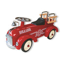 JOHNCO SPEEDSTER FIRE ENGINE METAL RIDE ON 36 MONTHS AND UNDER ONLY