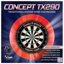 FORMULA SPORTS CONCEPT TX290 TRADITIONAL ROUND WIRE DARTBOARD