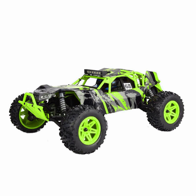FS RACING FS53608 1:10 4WD REBEL DB REMOTE CONTROL BUGGY GREEN WITH LED LIGHT BAR BRUSHLESS RTR WITH BATTERY AND CHARGER