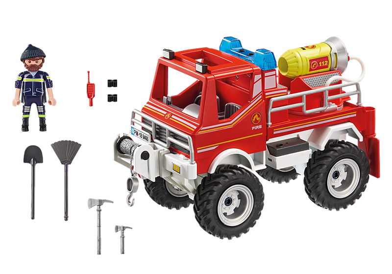 PLAYMOBIL 9466 CITY ACTION FIRE TRUCK WITH LIGHTS AND SOUND