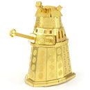 METAL EARTH MMS401G DOCTOR WHO GOLD DALEK 3D METAL MODEL KIT