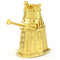 METAL EARTH MMS401G DOCTOR WHO GOLD DALEK 3D METAL MODEL KIT