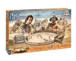 ITALERI 6196 GLADIATORS FIGHT - LUDUS GLADIATORIUS 1:72 PLASTIC MODEL KIT