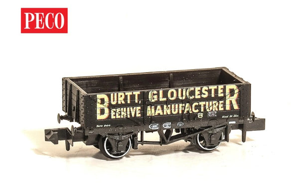 PECO NR-P484 N GAUGE WAGON BURT GLOUCSETER 1:148