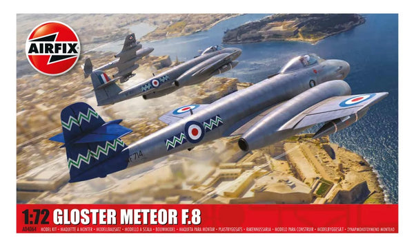 AIRFIX 04064 GLOSTER METEOR F.8 1:72 SCALE PLASTIC MODEL KIT