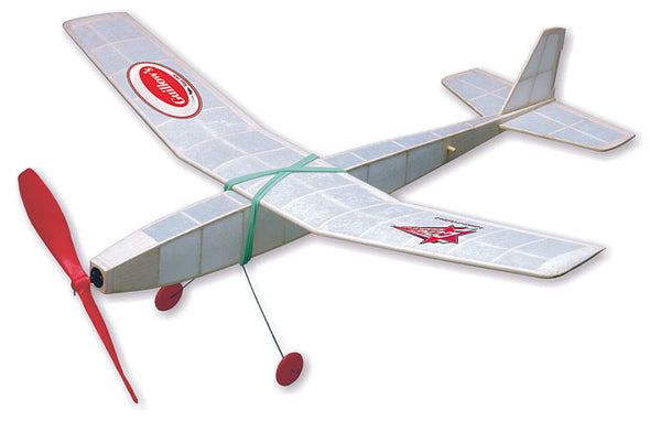 GUILLOWS 4401 FLY BOY BUILD AND FLY RUBBER BAND POWERED BALSA MODEL PLANE KIT SKILL LEVEL 4
