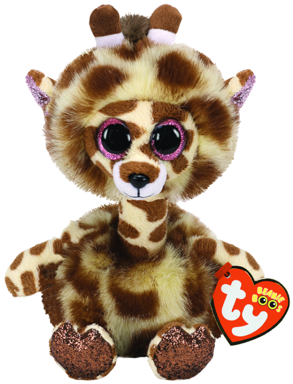 TY BEANIE BOOS GERTIE GIRAFFE LONG NECK REGULAR