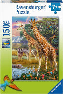 RAVENSBURGER 129430 GIRAFFES IN AFRICA 150PC XXL JIGSAW PUZZLE