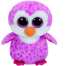 TY BEANIE BOOS GLIDER PINK PENGUIN MEDIUM