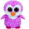 TY BEANIE BOOS GLIDER PINK PENGUIN MEDIUM