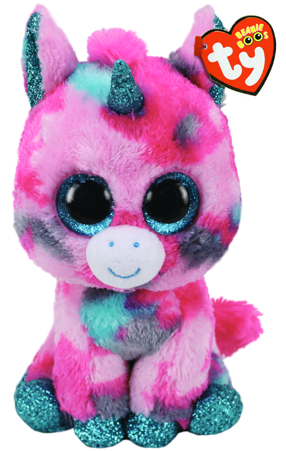 TY BEANIE BOOS GUMBALL UNICORN MEDIUM