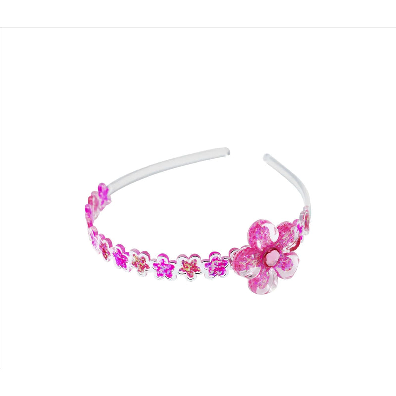 PINK POPPY DAISY SPARKLE HEADBAND ASSORTED COLOURS