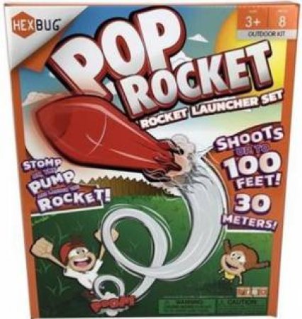 HEXBUG POP ROCKET - ROCKET LAUNCHER SET