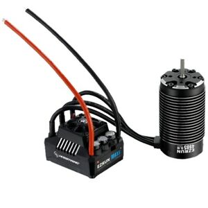 HOBBYWING HW38010801 EZRUN MAX6 COMBO WITH 4985 / 1650KV BRUSHLESS MOTOR BLACK